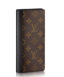 Replica Louis Vuitton Tanon Wallet Monogram Macassar M93800 BLV1090