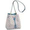 Replica Louis Vuitton Neonoe Bag Damier Azur N40152 BLV036 9