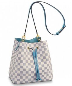 Replica Louis Vuitton Neonoe Bag Damier Azur N40153 BLV037