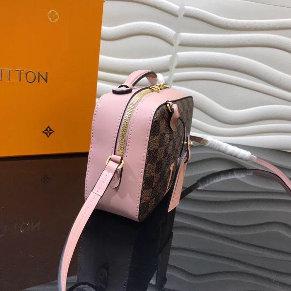 Replica Louis Vuitton Damier Azur Croisette Bag With Braided Strap N50053  BLV042 for Sale