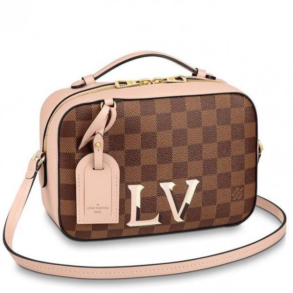 Replica Louis Vuitton Damier Azur Croisette Bag With Braided Strap N50053  BLV042