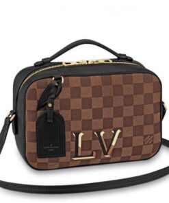 Replica Louis Vuitton Santa Monica Bag Damier Ebene N40189 BLV075
