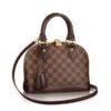 Replica Louis Vuitton Favorite MM Bag Damier Ebene N41129 BLV117 10