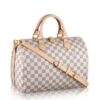 Replica Louis Vuitton Speedy Bandouli??re 35 Bag Damier Azur N41372 BLV054 10