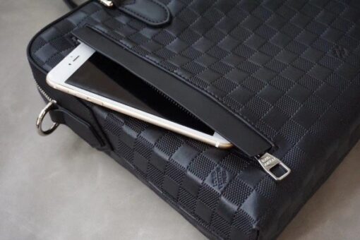 Replica Louis Vuitton Studio Briefcase Damier Infini N41490 BLV867 5