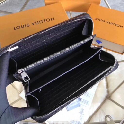 Replica Louis Vuitton Zippy XL Wallet Damier Graphite N41503 BLV1027 6