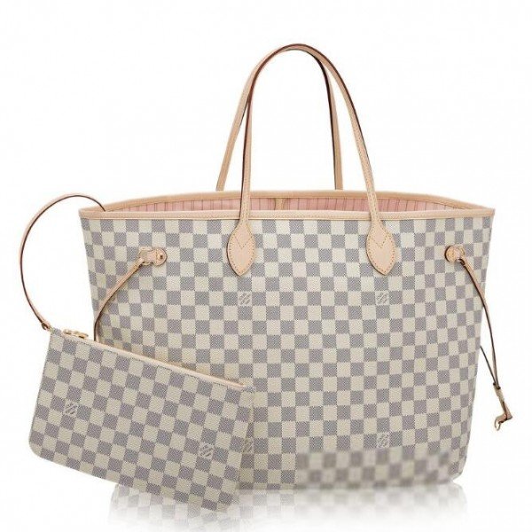 Replica Louis Vuitton Artsy GM Bag Damier Azur N41173 BLV072 for Sale