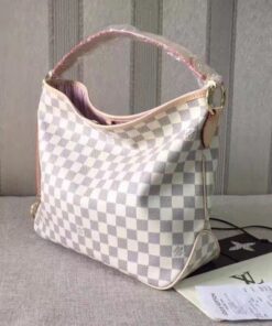 Replica Louis Vuitton Delightful PM Bag Damier Azur N41606 BLV067 2