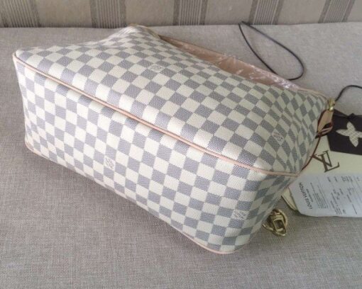 Replica Louis Vuitton Delightful MM Bag Damier Azur N41607 BLV066 3