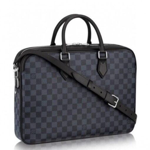 Replica Louis Vuitton Dandy MM Bag Damier Cobalt N44000 BLV871