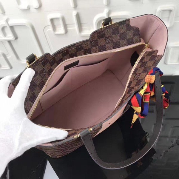 Replica Louis Vuitton Jersey Bag Damier Ebene N44041 BLV132 for