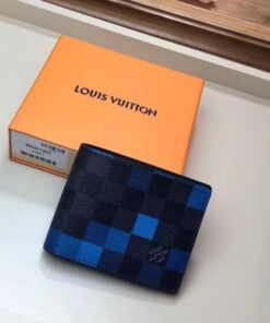 Replica Louis Vuitton Slender Wallet Damier Graphite Pixel N60180 BLV1035 2