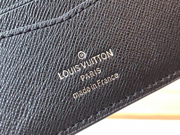 N60180 Louis Vuitton 2019 Damier Graphite Canvas Slender Wallet