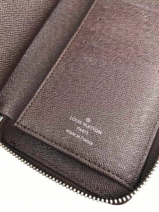 Replica Louis Vuitton Zippy Wallet Vertical Damier Ebene N61207 BLV1023 6