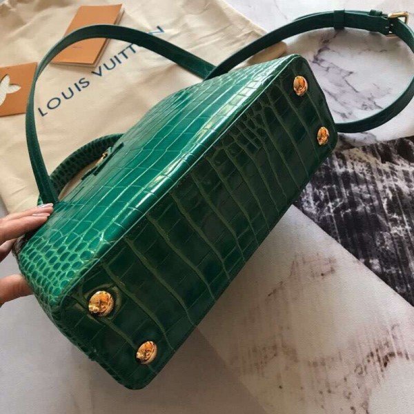 Replica Louis Vuitton Capucines Mini Crocodile Bag N95003 BLV799