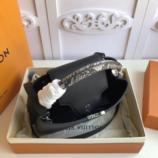 Replica Louis Vuitton Capucines PM Bag Python N94410 BLV841 6