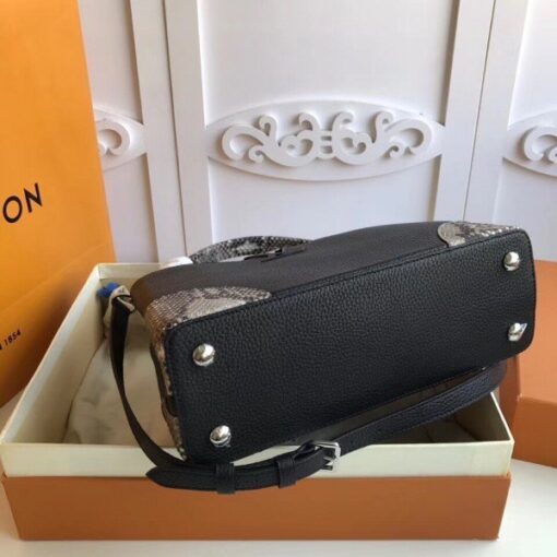 Replica Louis Vuitton Capucines PM Bag Python N94410 BLV841 7