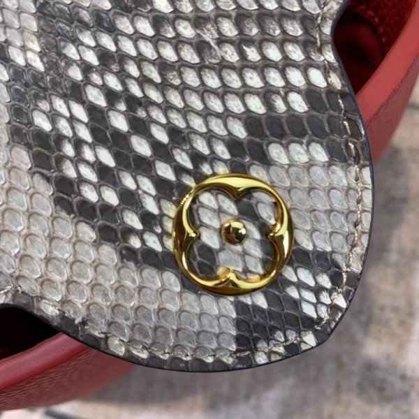 Replica Louis Vuitton Capucines Mini Crocodile Bag N93254 BLV808