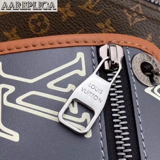 Replica Louis Vuitton Keepall Bandouliere 50 Patchwork Bag M56855 7
