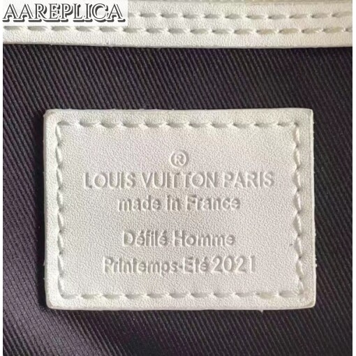 Replica Louis Vuitton Keepall Bandouliere 55 Blue Monogram M45874 8