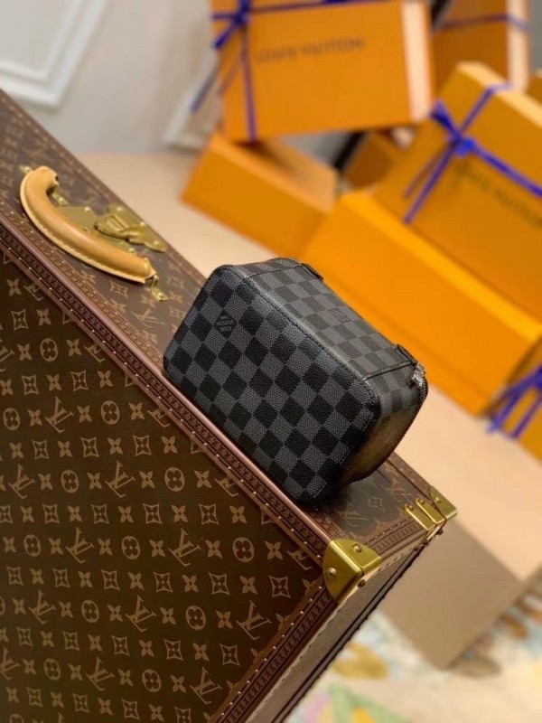 Replica Louis Vuitton Packing Cube PM Damier Graphite N40181 for Sale