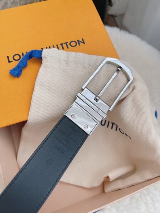 Replica Louis Vuitton Slender 35mm Reversible Belt Damier Infini M9906V 5