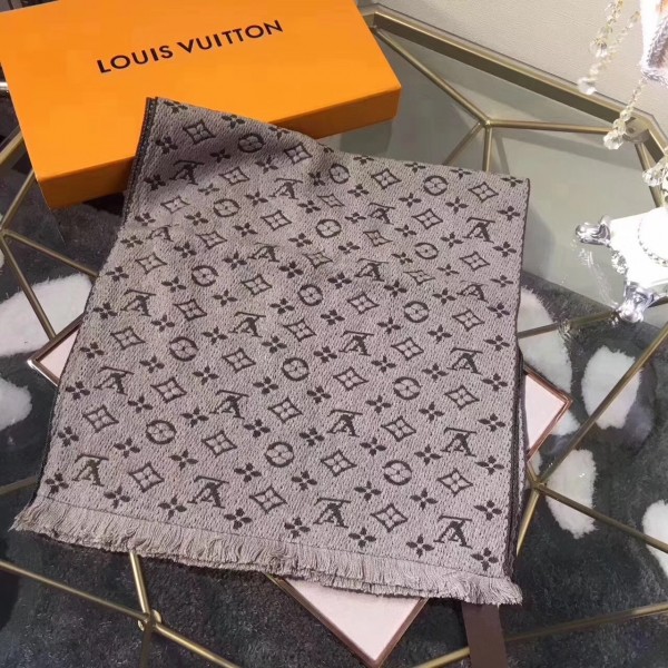 Replica Louis Vuitton Monogram Classic Scarf M78526 for Sale