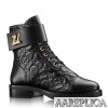 Replica Louis Vuitton Black Leather Horizon Sandal 10