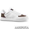 Replica Louis Vuitton White Time Out Sneakers 10