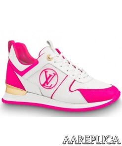 Replica Louis Vuitton Women’s Rose Run Away Sneaker