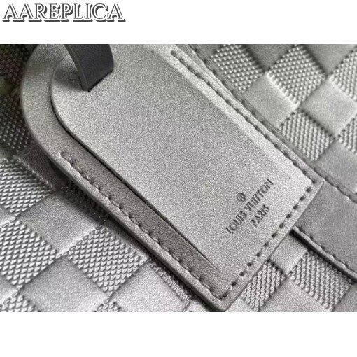 Replica Louis Vuitton Keepall Bandouliere 50B Bag Glitter Leather N58041 5