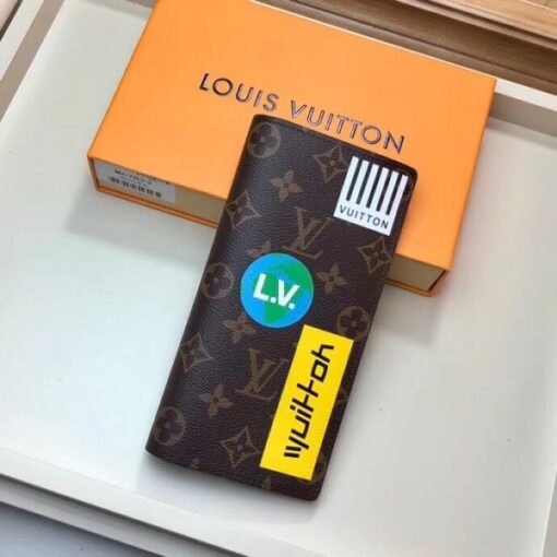 Replica Louis Vuitton Brazza Wallet Monogram Canvas M67823 3