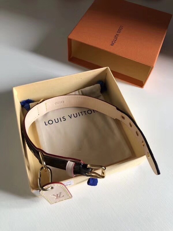 Louis Vuitton Monogram Collier Baxter Pm Dog Leash M58072 Lv Auction