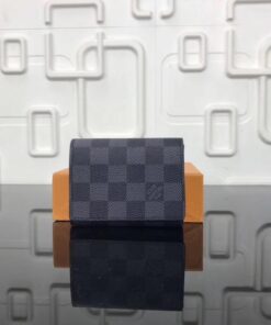 Replica Louis Vuitton Enveloppe Carte De Visite Damier Graphite N63338 2