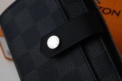 Replica Louis Vuitton Multiple Card Holder Damier Graphite N60451 3