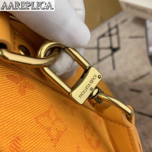Replica Louis Vuitton Keepall Bandouliere 50 Monogram Denim M44644 6