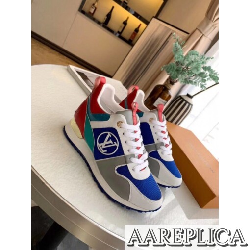 Replica Louis Vuitton Women’s Blue Run Away Sneaker 2