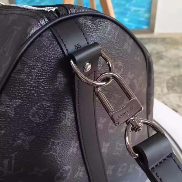 Replica Louis Vuitton Keepall Bandouliere 45 Travel Bag M46703 Nonogram  Macassar Fake Wholesale