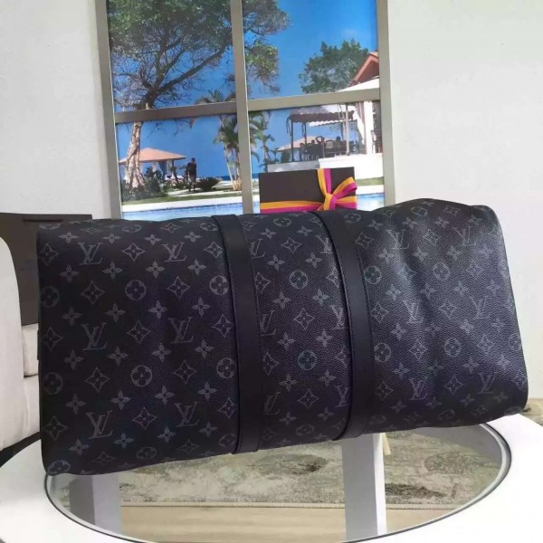 RDC13521 Authentic LOUIS VUITTON LV Monogram Canvas Keepall Bandoulier –  REAL DEAL COLLECTION