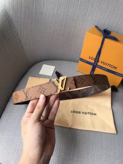 Replica Louis Vuitton LV Iconic 30mm Reversible Belt M0149U 7