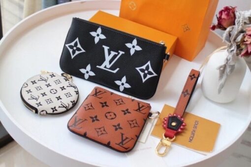 Replica Louis Vuitton LV Crafty Trio Pouch M69516 4