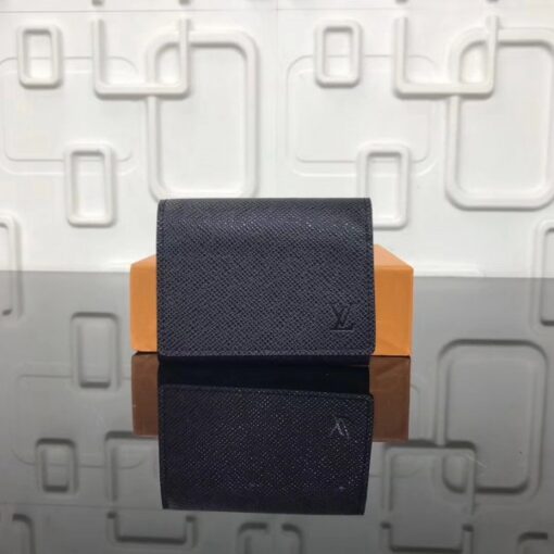 Replica Louis Vuitton Enveloppe Carte De Visite Taiga Leather M64021 2