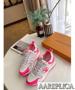 Replica Louis Vuitton Women’s Rose Run Away Sneaker 2
