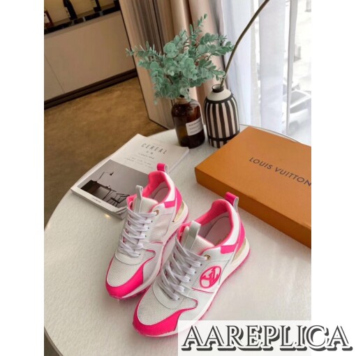 Replica Louis Vuitton Women’s Rose Run Away Sneaker 2
