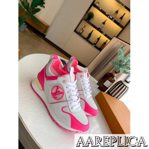 Replica Louis Vuitton Women’s Rose Run Away Sneaker 4