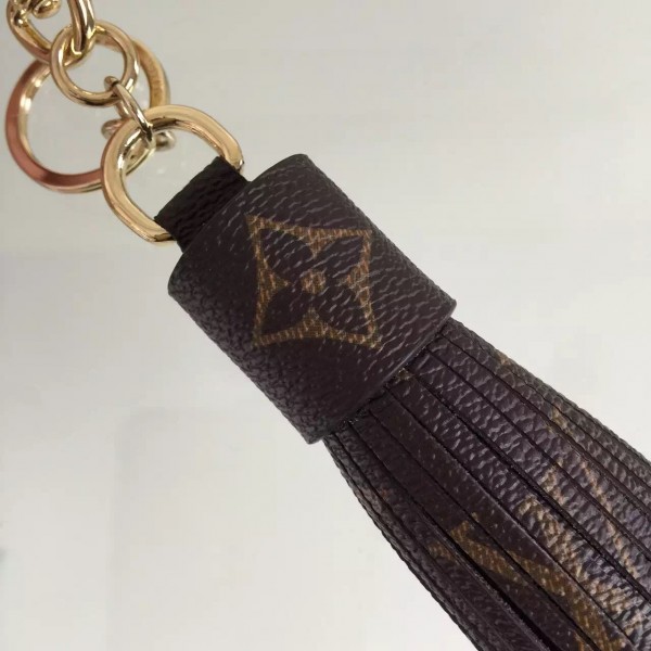 Louis Vuitton Monogram Canvas Tassel Bag Charm MP1768 Brown