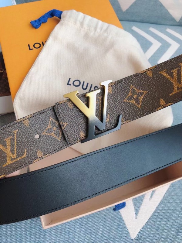Replica Louis Vuitton LV Initiales 40MM Reversible Belt Suede M6875P