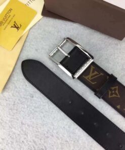 Replica Louis Vuitton Reverso 40MM Belt Monogram Macassar M9007S 2