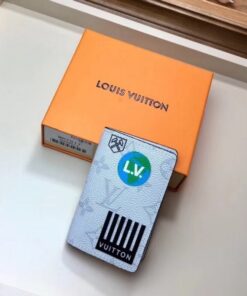 Replica Louis Vuitton Pocket Organizer White Monogram M67817 2