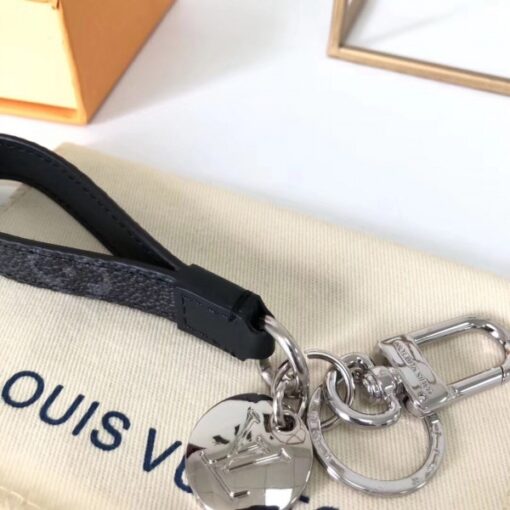 Replica Louis Vuitton Monogram Eclipse Dragonne Bag Charm M61950 3
